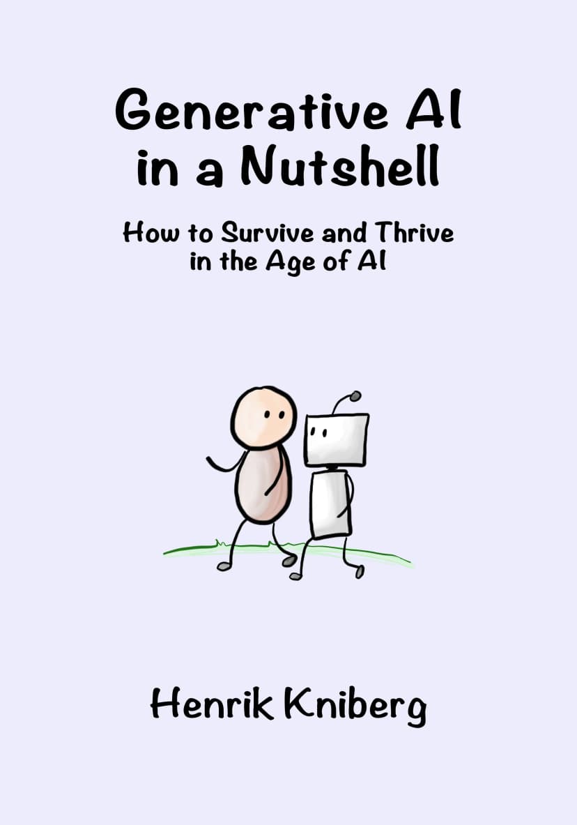 Book cover for Gen AI in a nutshell book