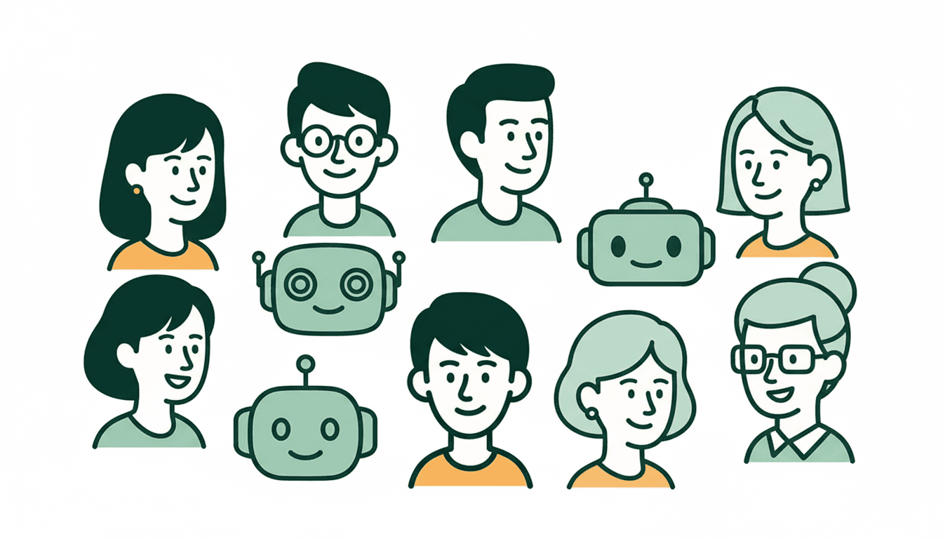 AI agents alongside humans
