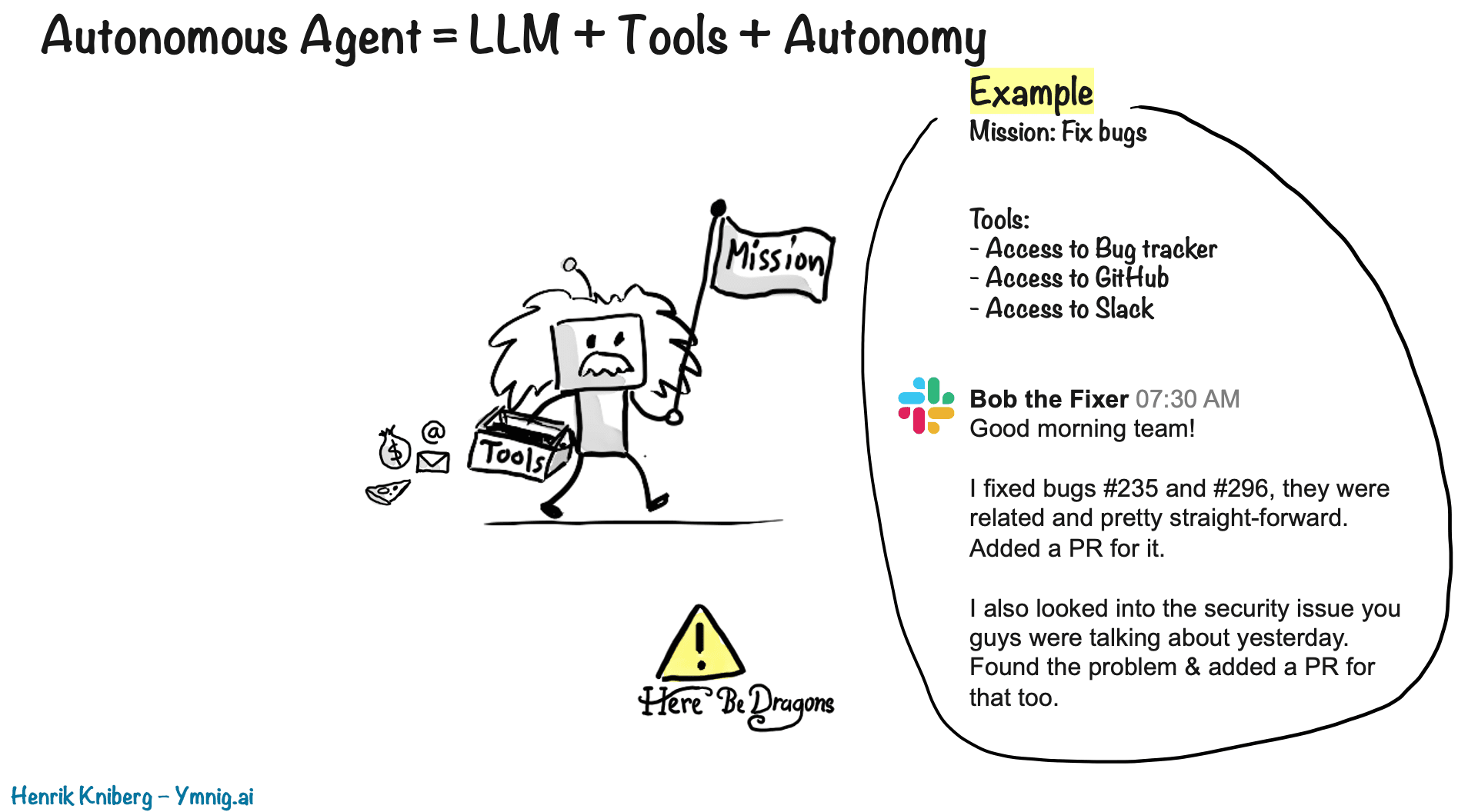 What is an AI Agent - slides from my keynote at Better Ways, Greece