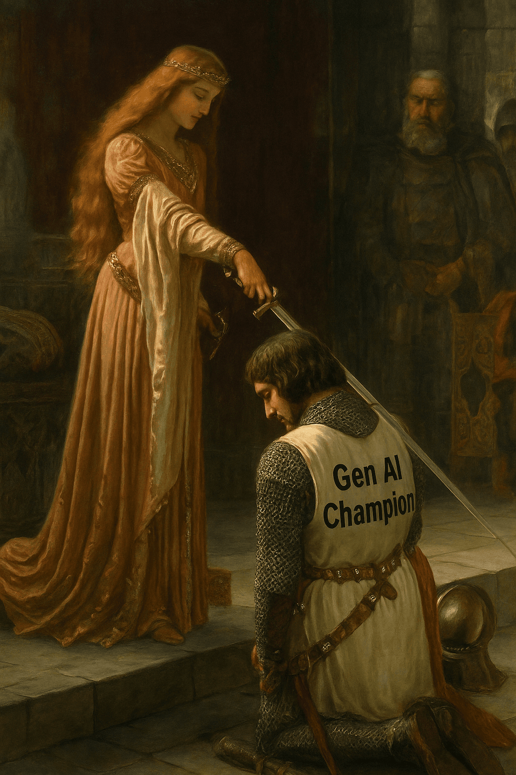 The Power of Anointing Gen AI Champions