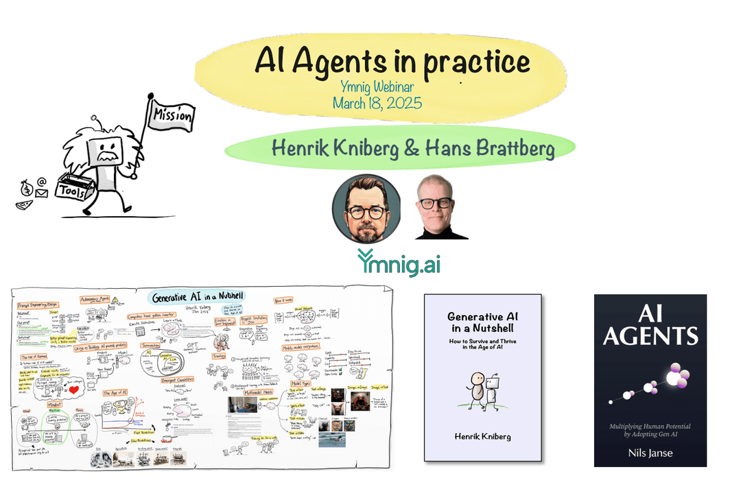 AI-agenter i praktiken: Sammanfattning och insikter från vårt webbinarium