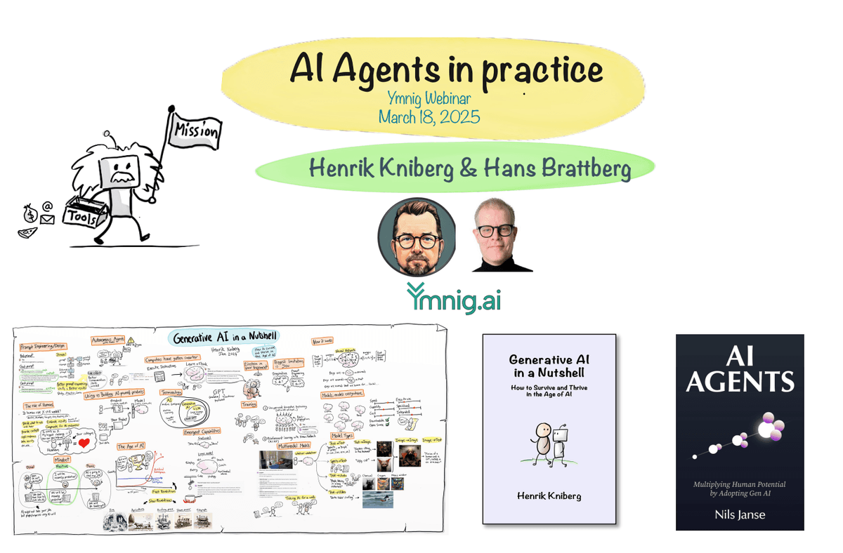 AI-agenter i praktiken: Sammanfattning och insikter från vårt webbinarium