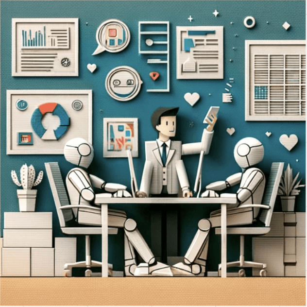 Office with agents
